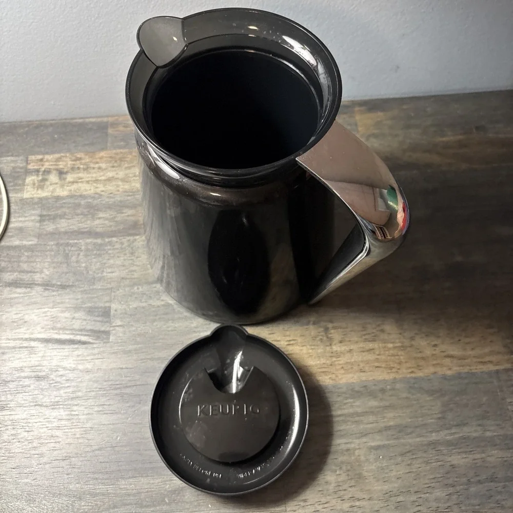 Keurig 2.0 K-cup Carafe Coffee Pitcher Insulated Replacement‎ Brewing Pot Black